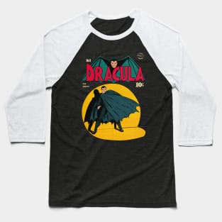 Dracula comic Baseball T-Shirt